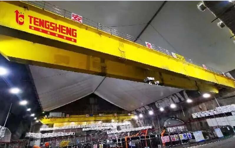 “騰升”起重設備成功助力世界最大的地下實驗洞室江門中微子實驗工程建造