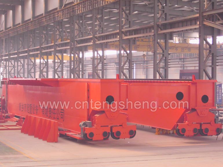 為中國南方電網廣州特高壓試驗研究所提供的500/150t橋機